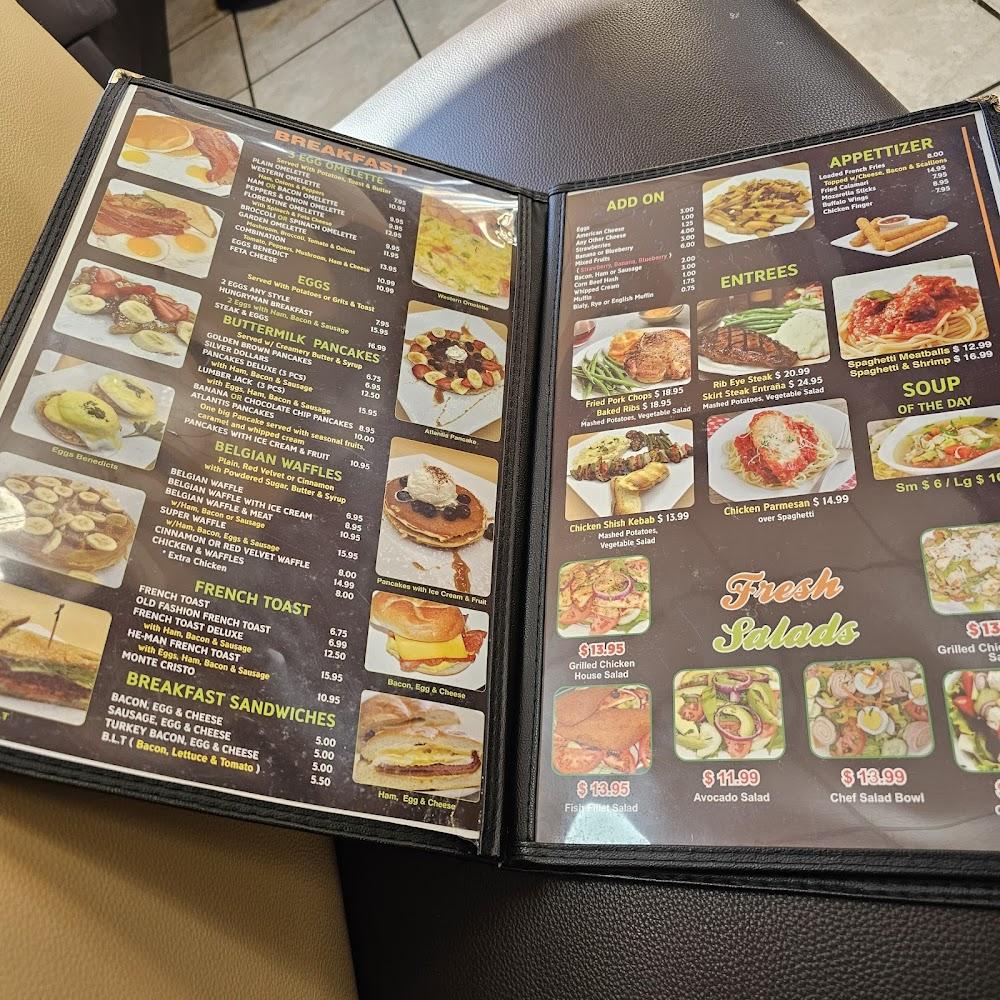 Atlantis Diner Menu image 2